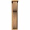 Ekena Millwork Carmel Smooth Corbel w/Backplate, Western Red Cedar, 5 1/2"W x 14"D x 26"H COR06X14X26CAR01SWR - alternate 4